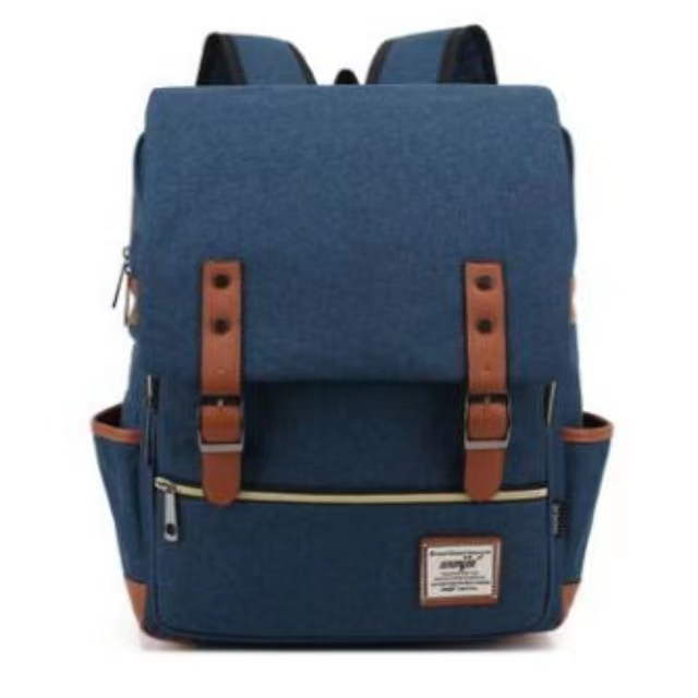 Business backpack with multiple compartments